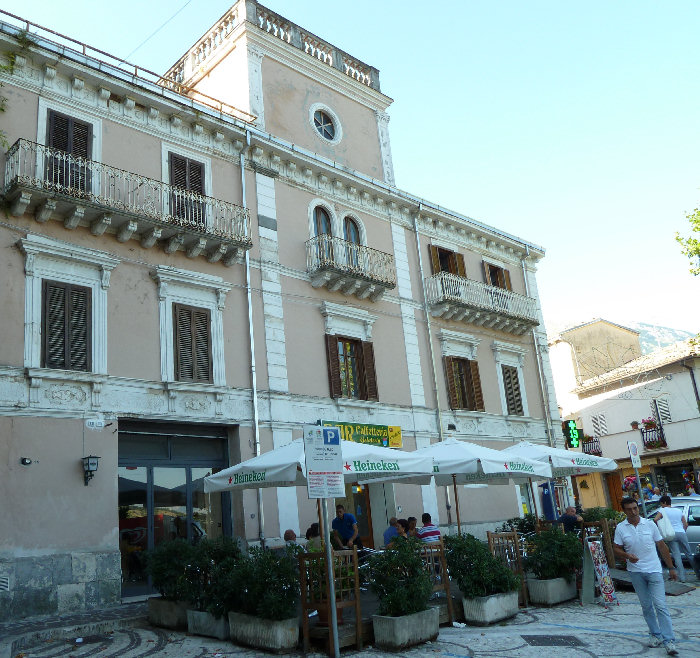 Un palazzo d'epoca di Caramanico_Terme