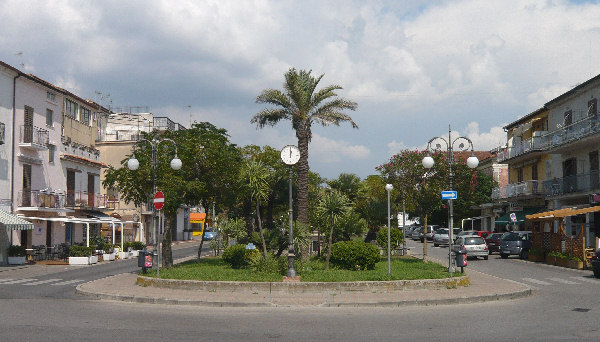 Piazza Marconi di Marina di Casal Velino