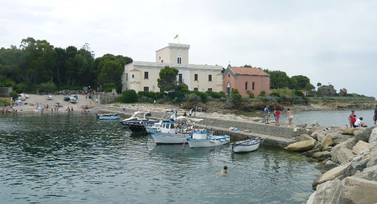 Foto di un tratto di Costa di San Marco di Castellabate