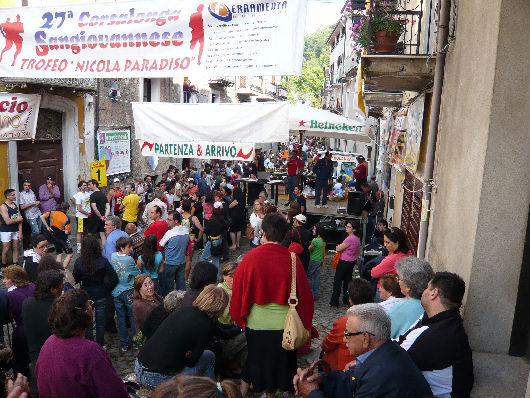 Partenza ed arrivo della Corsa Longa di San Giovanni a Piro