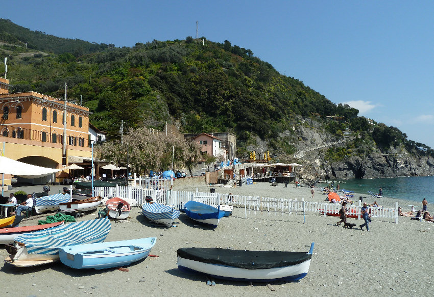 Barche a Monterosso Liguria