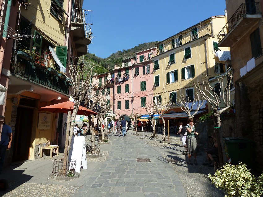 Centro cittadino di Vernazza