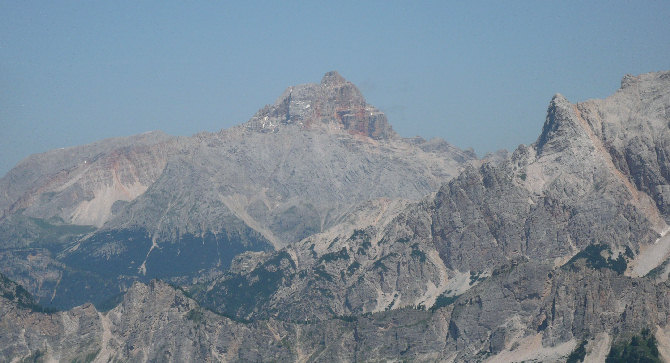 Monte Croda vista dalla Faloria