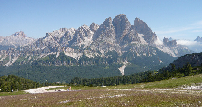 Monte Cristallo e Forcella