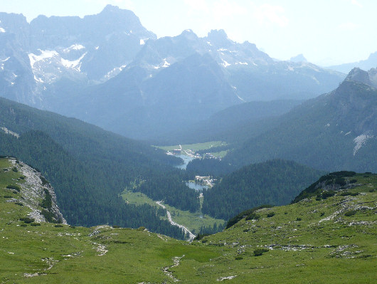 Veduta del Lago di Misurina