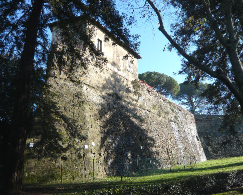 Mure della Fortezza medievale di Arezzo