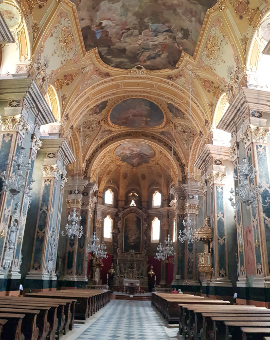 Interno del Duomo di Bressanone