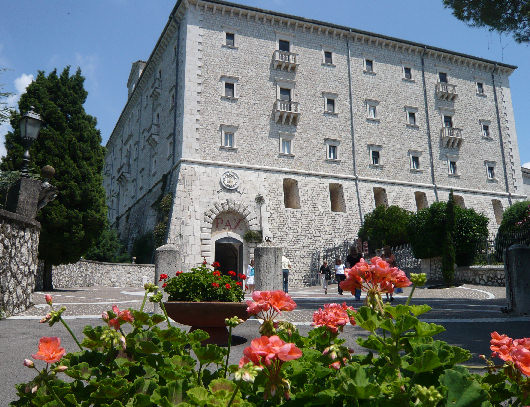 Ingresso Abbazia di Montecassino dalla Porta Pax