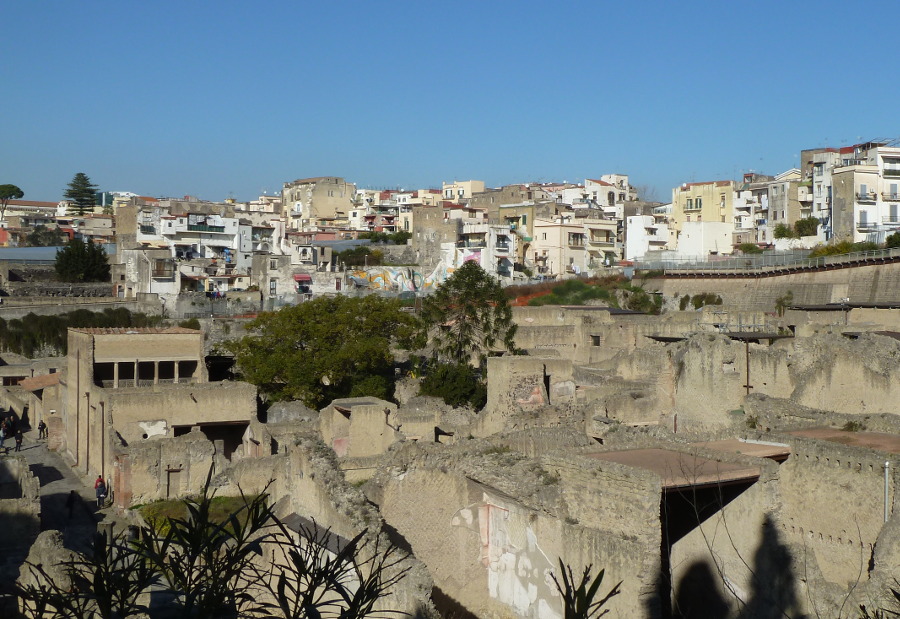 Vecchia e nuova Ercolano