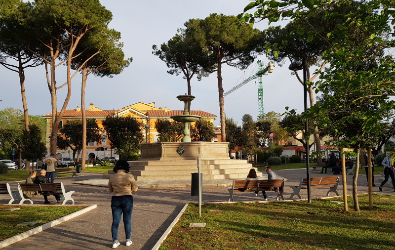 Orbetello Piazza Mario Cortesini