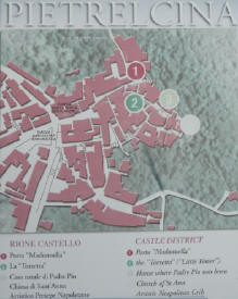 Cartina Rione_Castello di Pietrelcina