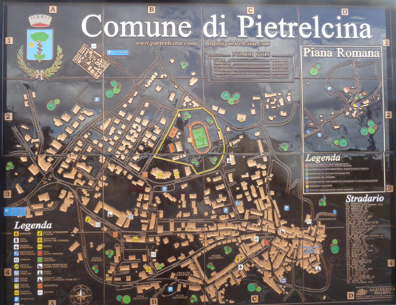 Cartina di Pietrelcina