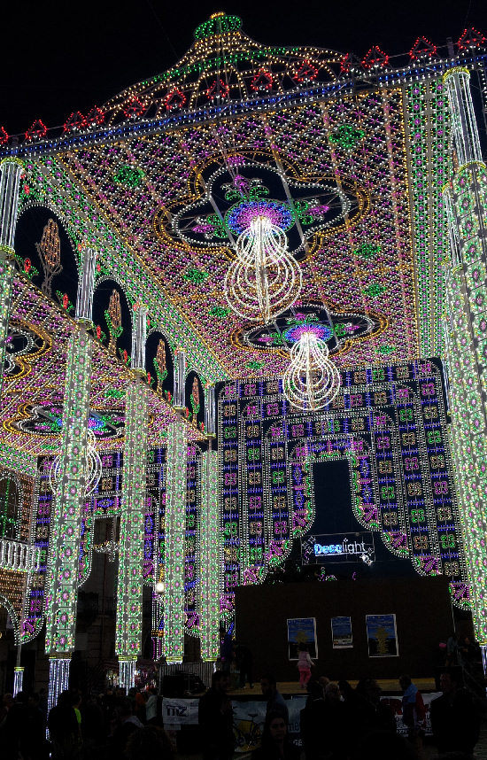 Vitulazio foto luminarie