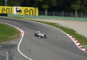 Vettura di Formula1 a Monza