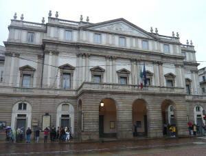 Foto Facciata del Teatro alla Scala di Milano