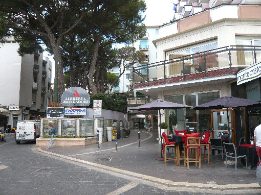 Centro cittadino di Riccione