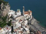 Atrani vista dall'alto