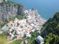 Veduta di Atrani da Monte Aureo