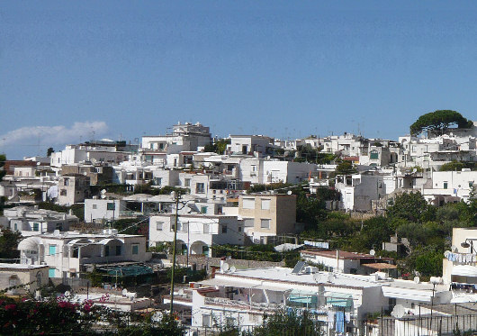 Centro cittadino di Anacapri