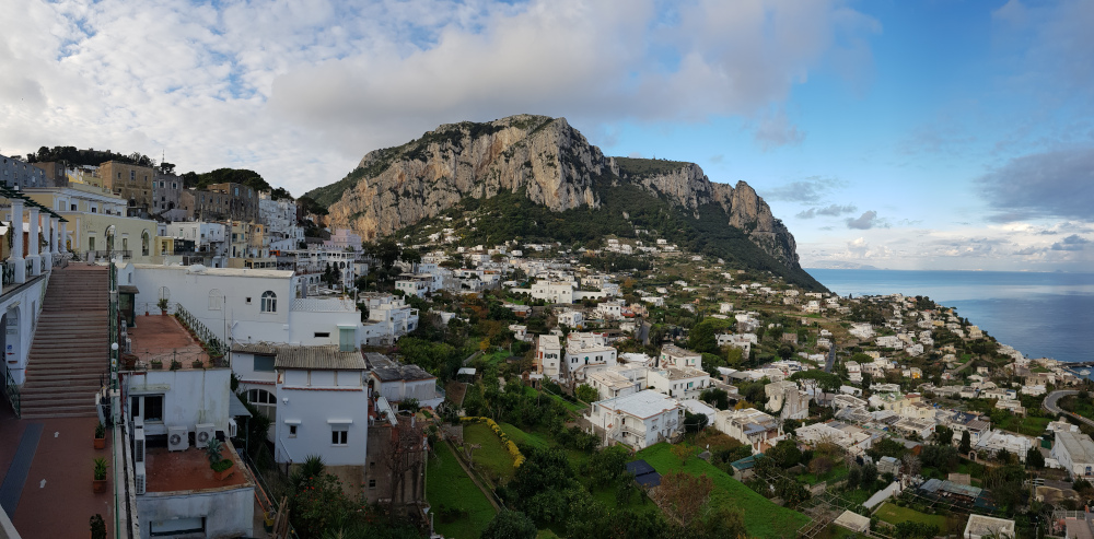 belvedere della piazzetta di Capri