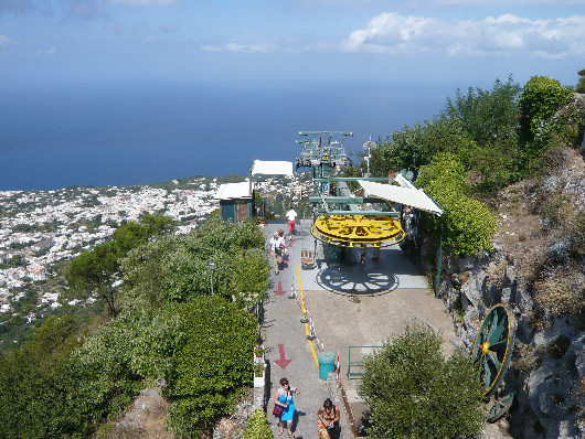 Capri: Seggiovia per il Monte Solaro