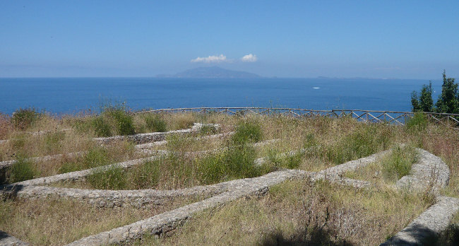 Foto della Terrazza absidata Villa_Damecuta a Capri