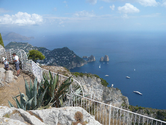 Veduta dal Monte Solaro di Capri