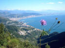 Veduta di Salerno lungo l'antico sentiero dei pellegrini