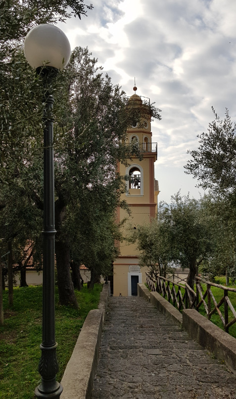 Campanile Chiesa di San Pancrazio martire Conca_dei_Marini