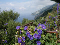 Costiera amalfitana vista da Conca dei Marini