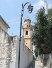 Vicoletto con campanile a Conca dei Marini