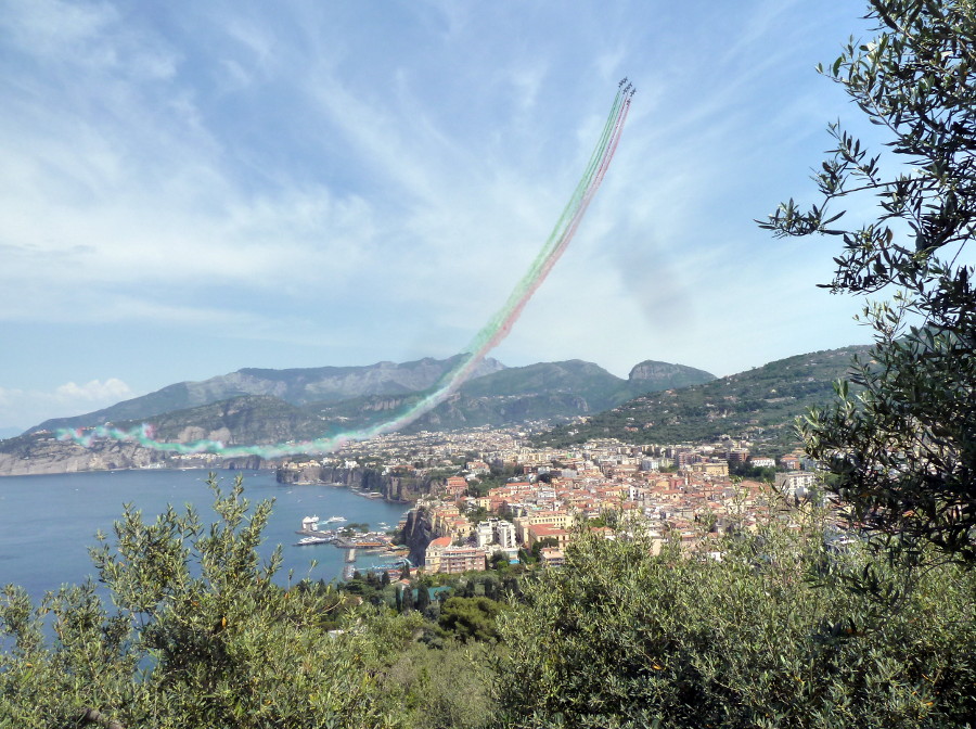 Costiera sorrentina e Frecce tricolori