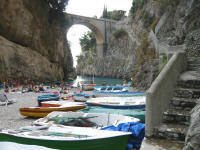 Barche a Marina di Furore