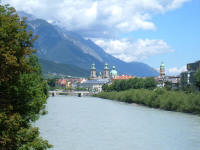 Fiume Inn a Innsbruck