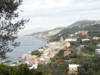 Marina della Lobra con costa sorrentina