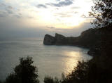 Marina del Cantone: veduta di Punta Penna