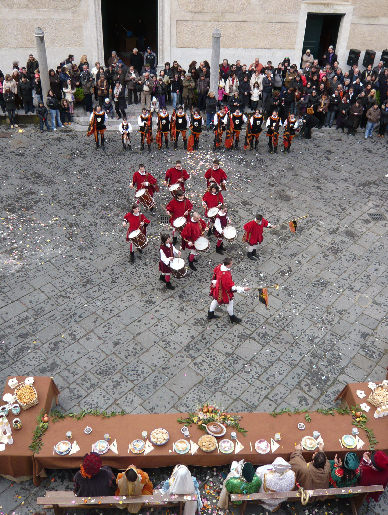 Festeggiamenti del matrimonio_medievale a Scala