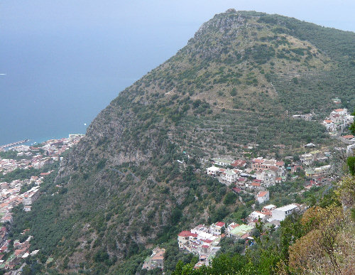 Veduta di Alberi e di Meta