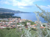 Veduta di Meta e penisola sorrentina