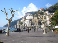 Lungomare invernale di Minori