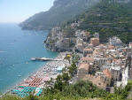 Minori vista dal sentiero dei limoni