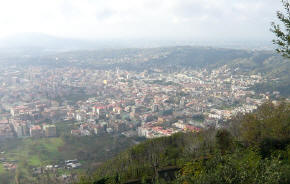 Veduta di Pianura e Soccavo di Napoli