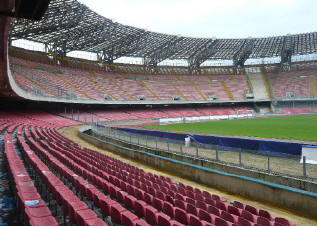 Curva A dello Stadio San Paolo di Napoli