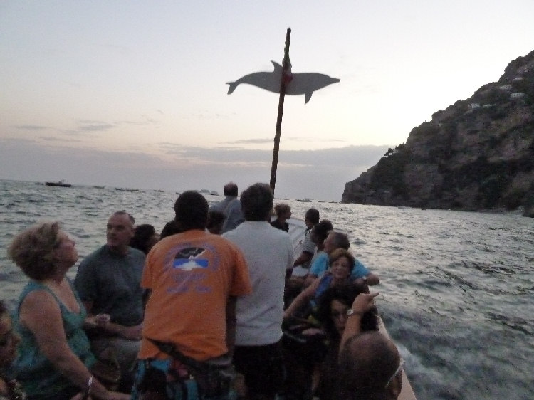 Servizio navetta per la spiaggia di Fornillo