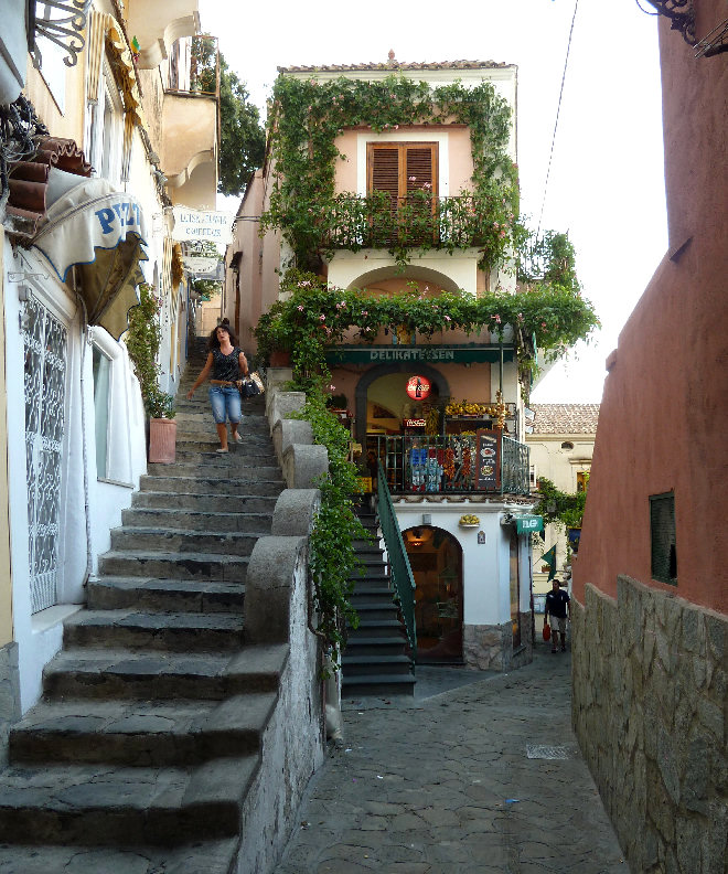 Positano quartiere dei Mulini