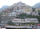 Veduta dalla spiaggia di Positano