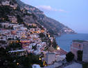 Positano all'imbrunire