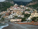 Positano vista dalla spiaggia