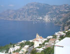 Praiano e Positano sullo sfondo