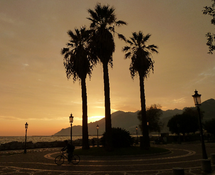 Tramonto a Salerno